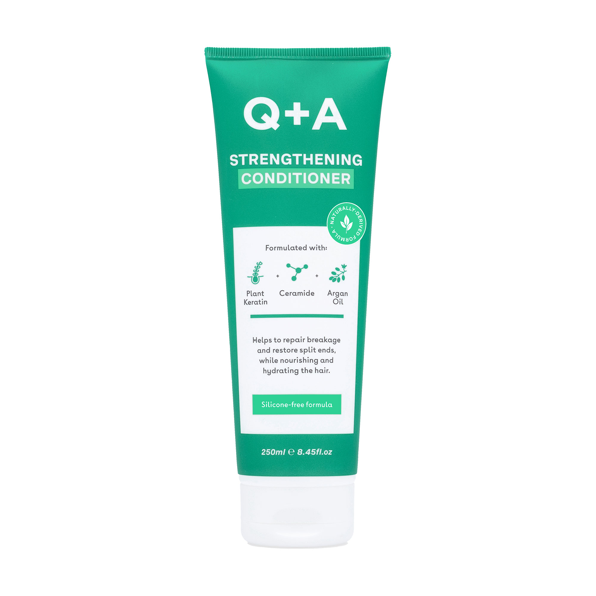 Кондиціонер Q+A Strengthening Conditioner для укріплення та покращення росту волосся, 250 мл